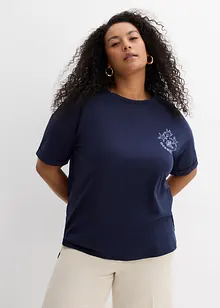Maglia taglio boxy in puro cotone, bonprix