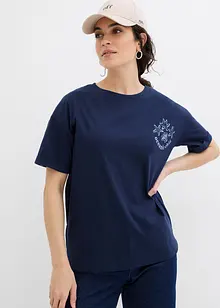 Maglia taglio boxy in puro cotone, bonprix