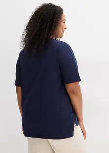 Maglia taglio boxy in puro cotone, bonprix