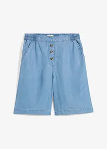 Shorts in lyocell con inserti elastici in vita, bonprix