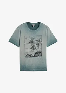 T-shirt in puro cotone biologico effetto lavato, bonprix