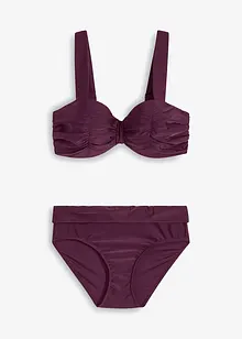 Bikini a balconcino con spalline imbottite (set 2 pezzi), bonprix