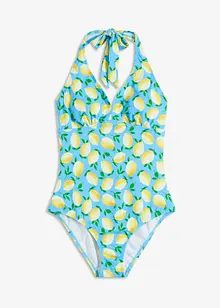 Costume con allacciatura al collo ed effetto modellante medio, bonprix
