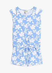 Top in jersey e pantaloni corti in puro cotone biologico (set 2 pezzi), bonprix
