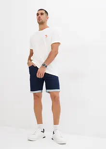 Bermuda di jeans in felpa, regular fit, bonprix