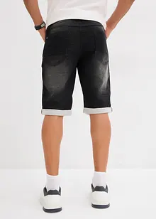 Bermuda in jeans di felpa, relaxed fit, bonprix