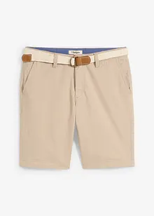 Bermuda elasticizzati con cintura, regular fit, bonprix