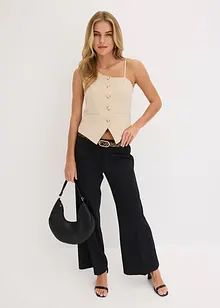 Gilet con abbottonatura, bonprix