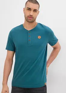 Maglia serafino in puro cotone biologico (pacco da 2), bonprix