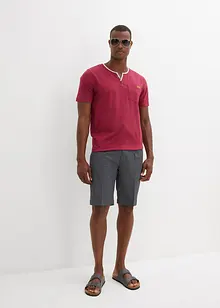 Maglia serafino in puro cotone biologico, bonprix