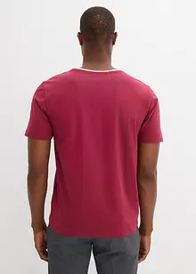 Maglia serafino in puro cotone biologico, bonprix