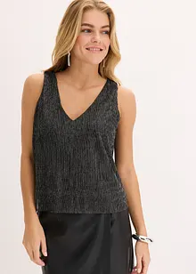 Top cropped con scollatura profonda, bonprix