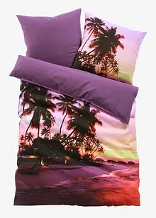 Biancheria da letto double-face con spiaggia, bonprix