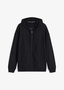 Giacca sportiva oversize in mesh trasparente, bonprix