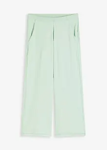 Pantaloni capri sportivi comodi con gambe larghe, bonprix