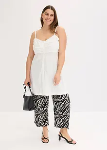 Top lungo in viscosa fluente, bonprix