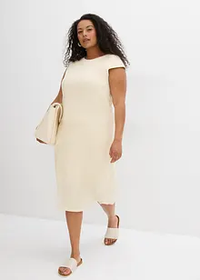 Abito midi in simil maglia, bonprix