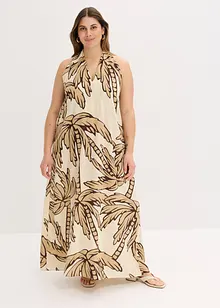 Abito svasato con scollo all'americana, bonprix