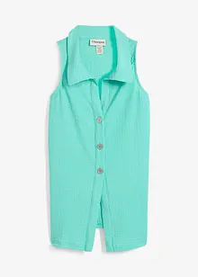 Top in crêpe operato, bonprix