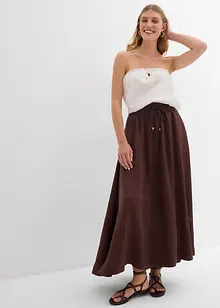 Gonna lunga in misto lyocell fluente, bonprix