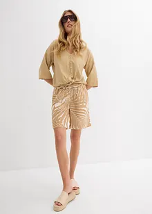 Bermuda con elastico in vita, bonprix