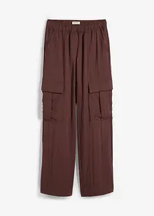 Pantaloni cargo in misto lyocell fluente, bonprix