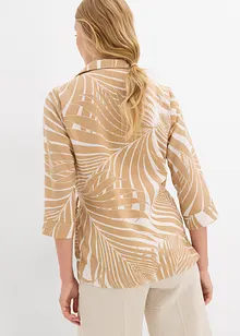 Blusa con maniche a kimono in simil lino, bonprix