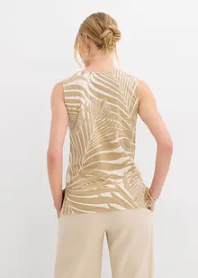 Top con spacchi laterali, bonprix