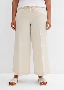 Pantaloni culotte in misto viscosa fluente, bonprix