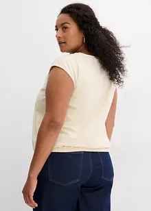 Maglia con fondo elasticizzato, bonprix