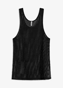 Top lungo trasparente copricostume, bonprix