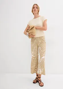 Pantaloni culotte in misto viscosa morbido, bonprix