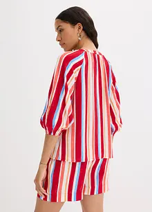 Blusa in viscosa strutturata, bonprix