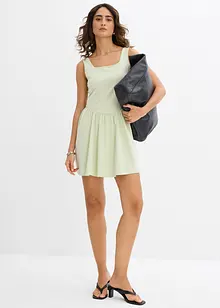 Top lungo in misto cotone elasticizzato, bonprix