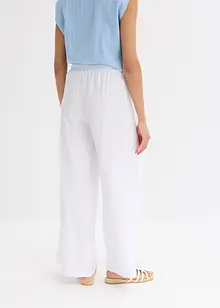 Pantaloni a palazzo in misto viscosa fluente, bonprix