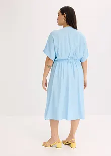 Abito tunica in crinkle, bonprix