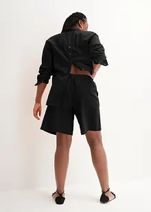 Bermuda in misto lino e cotone, bonprix