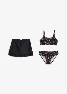 Bikini e gonna (set 3 pezzi), bonprix
