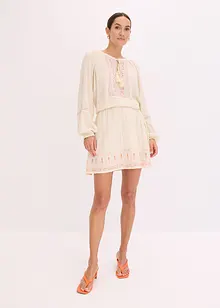 Minigonna con ricami, bonprix