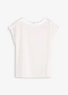 Maglia con dettaglio in satin, bonprix