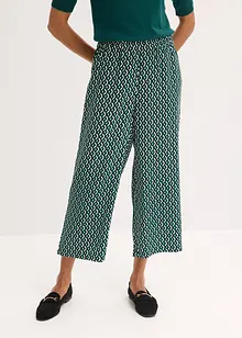 Pantaloni culotte fantasia, bonprix