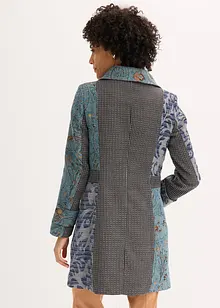 Cappotto corto dal design jacquard elaborato, bonprix