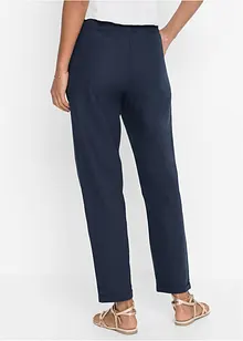 Pantaloni in misto lino, bonprix