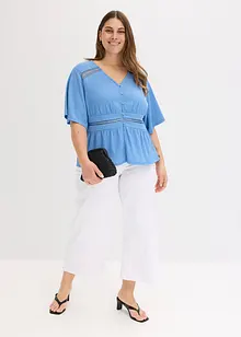 Tunica con pizzo, bonprix