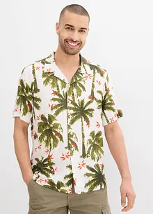 Camicia a maniche corte in viscosa, loose fit, bonprix