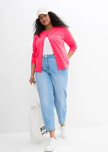 Cardigan con scollo rotondo, bonprix