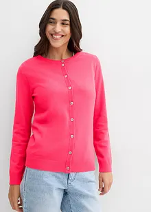 Cardigan con scollo rotondo, bonprix