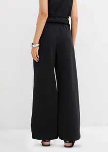 Pantaloni larghi in piquet, bonprix