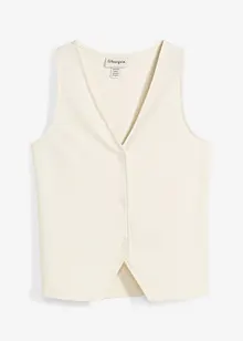 Gilet comodo in maglia punto Roma, bonprix