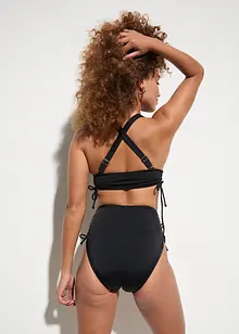 Bikini a bustier con spalline incrociate (set 2 pezzi), bonprix